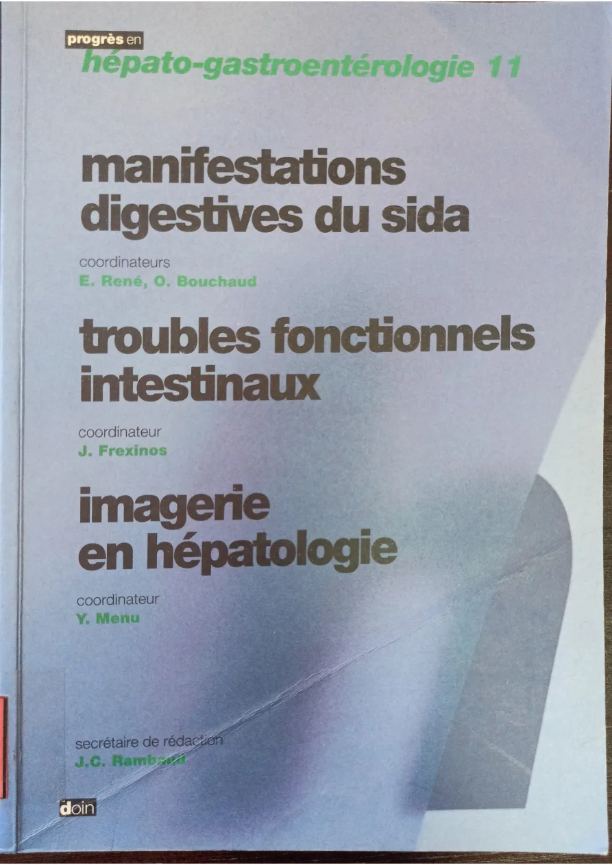 Couverture de Manifestations digestives du sida