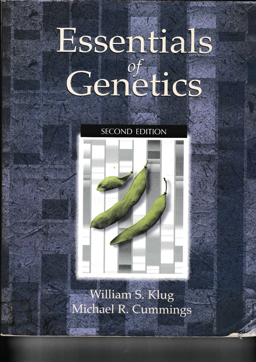 Couverture de Essentials of genetics.