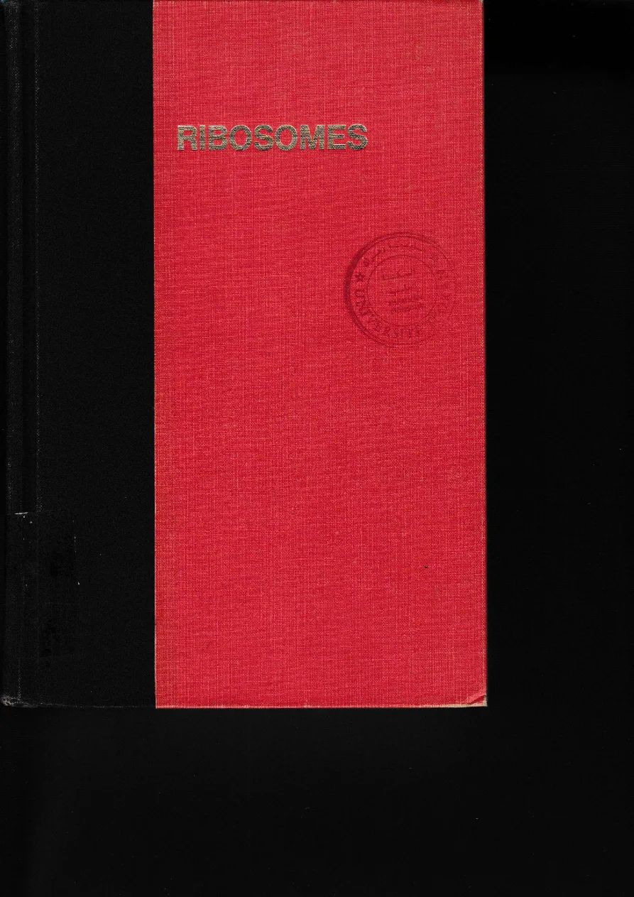 Couverture de Ribosomes.