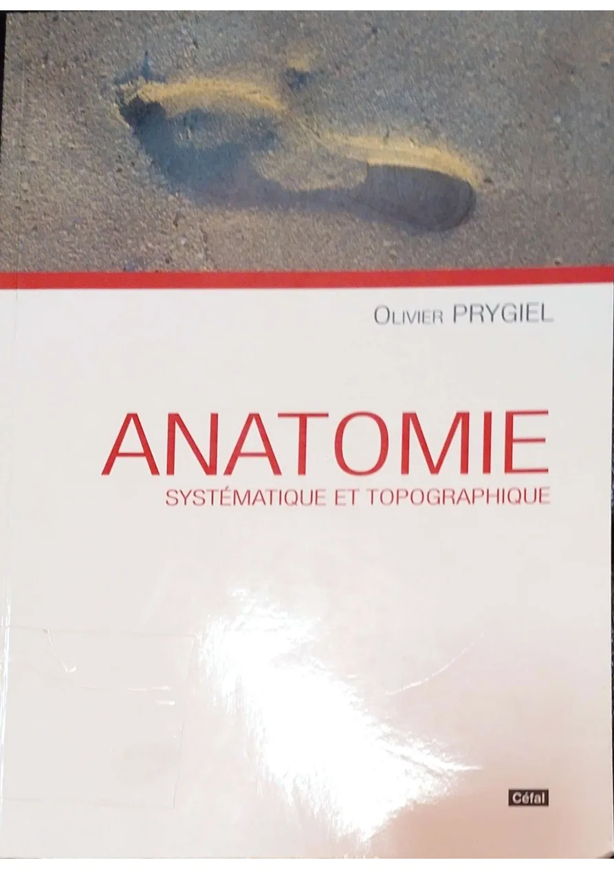Couverture de Anatomie systématique et topographique