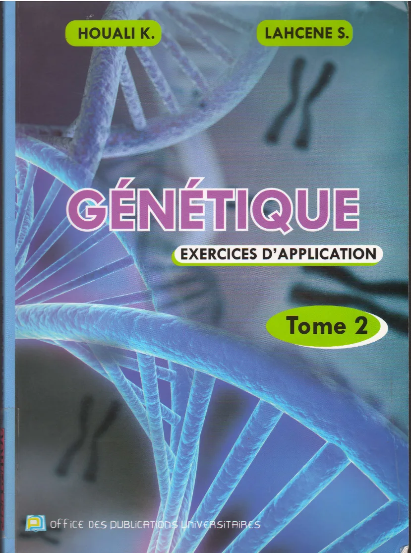 Couverture de Génétique