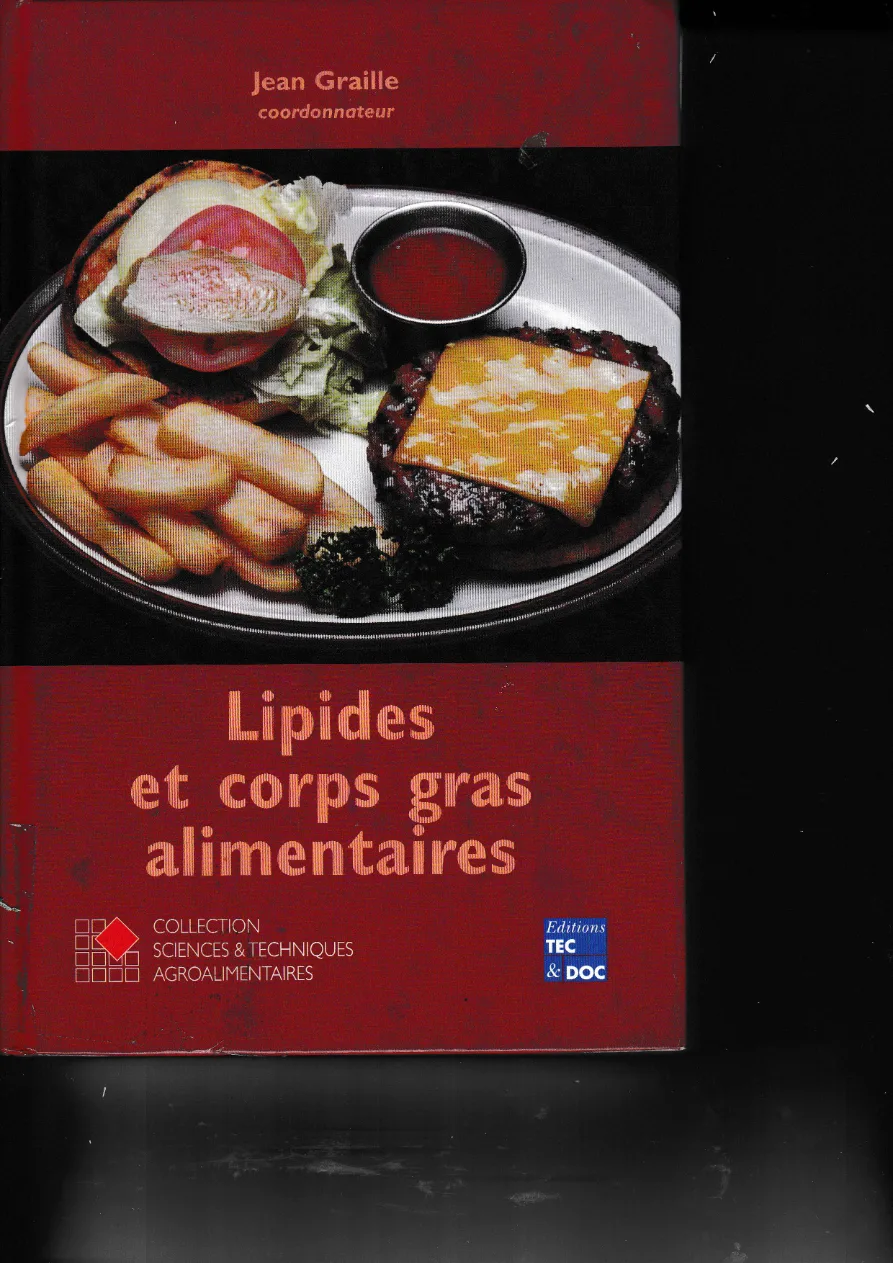 Couverture de Lipides et corps gras alimentaires