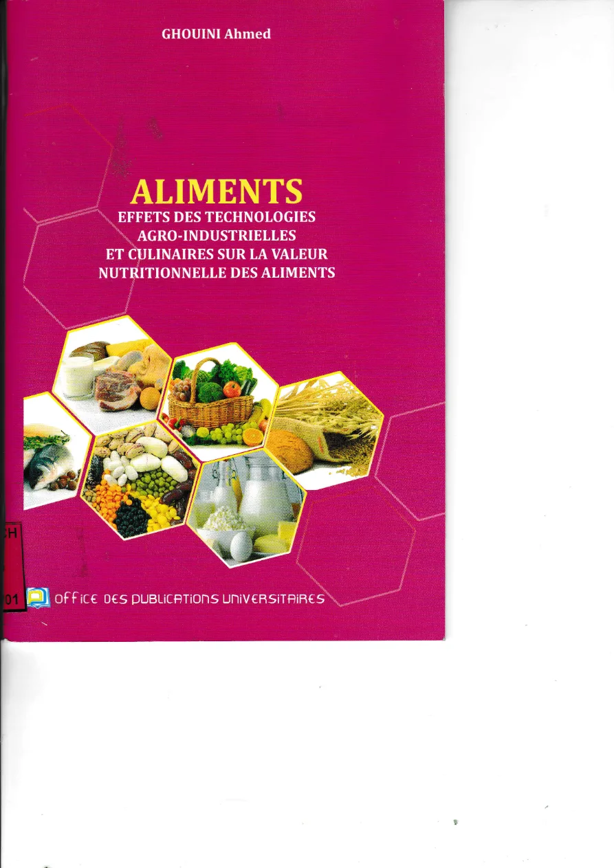 Couverture de Aliments