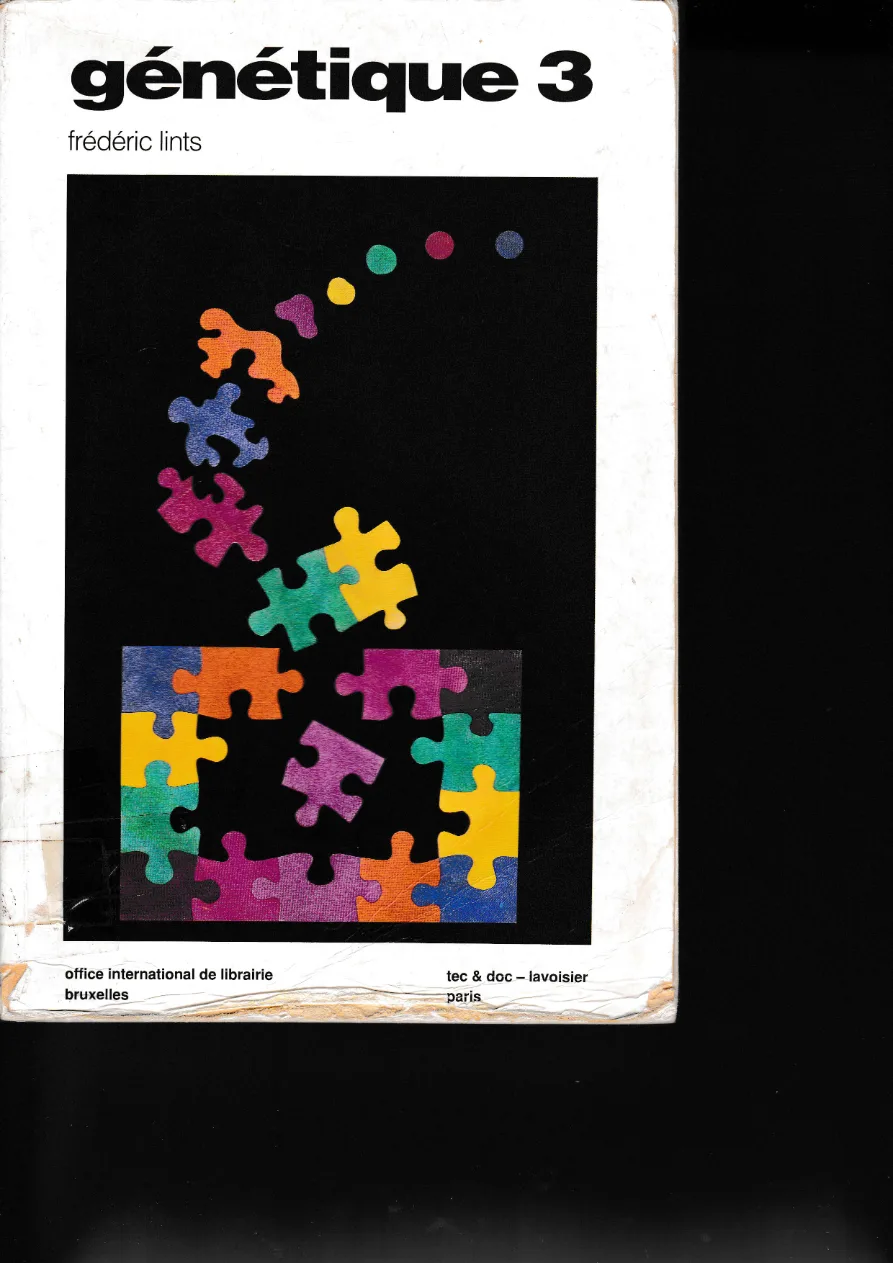 Couverture de Génétique 3.