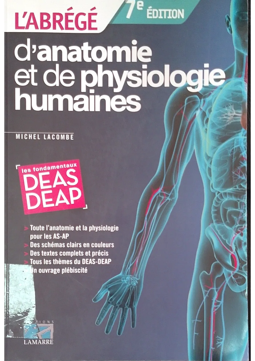 Couverture de L'Abrégé D'anatomie et de physiologie humaine