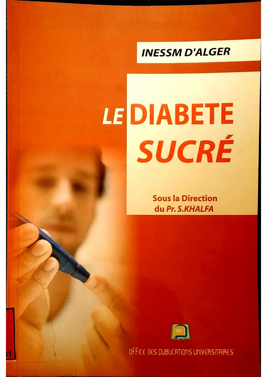 Couverture de Le diabète sucré