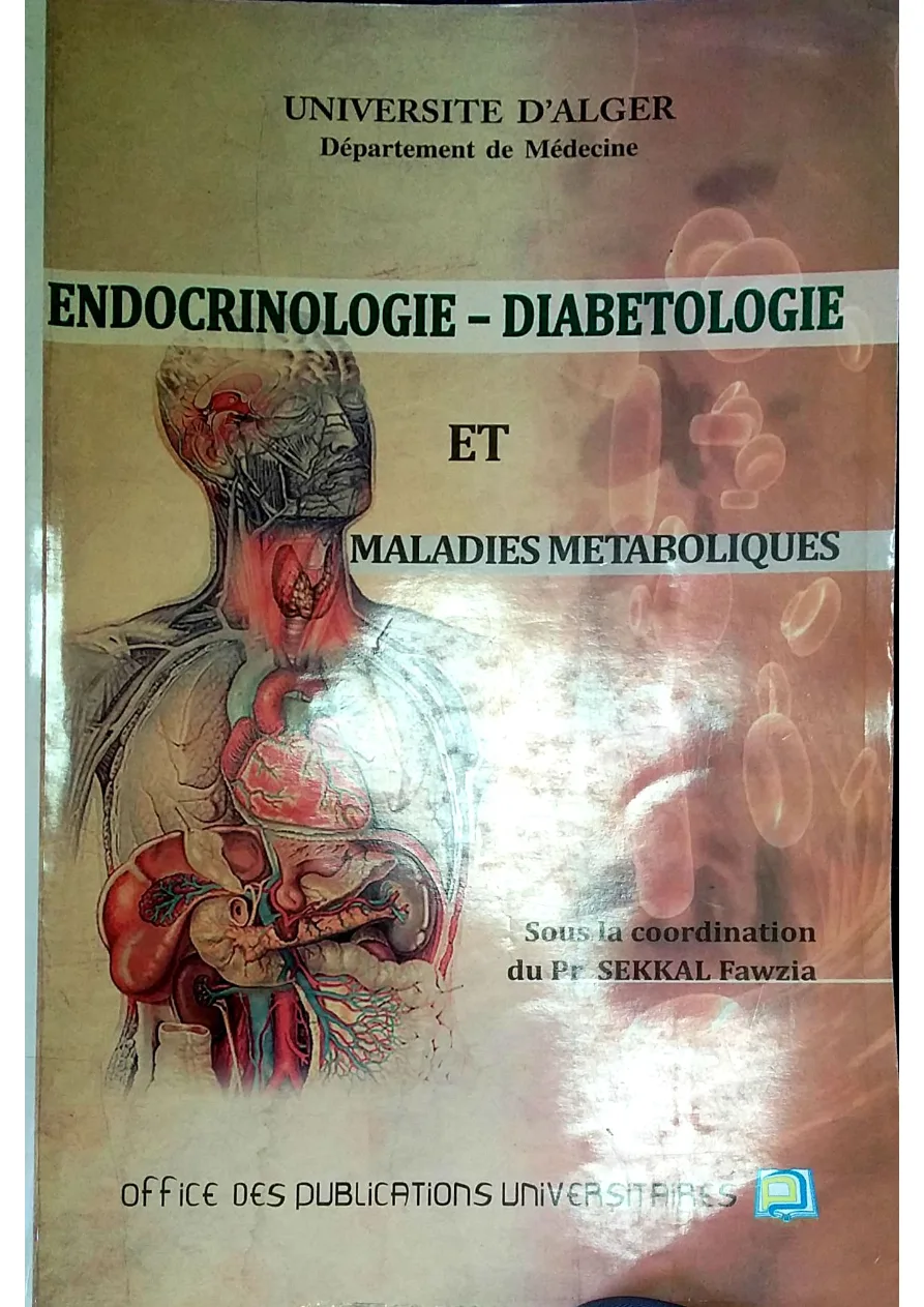 Couverture de Endocrinologie diabétologie et maladies métaboliques