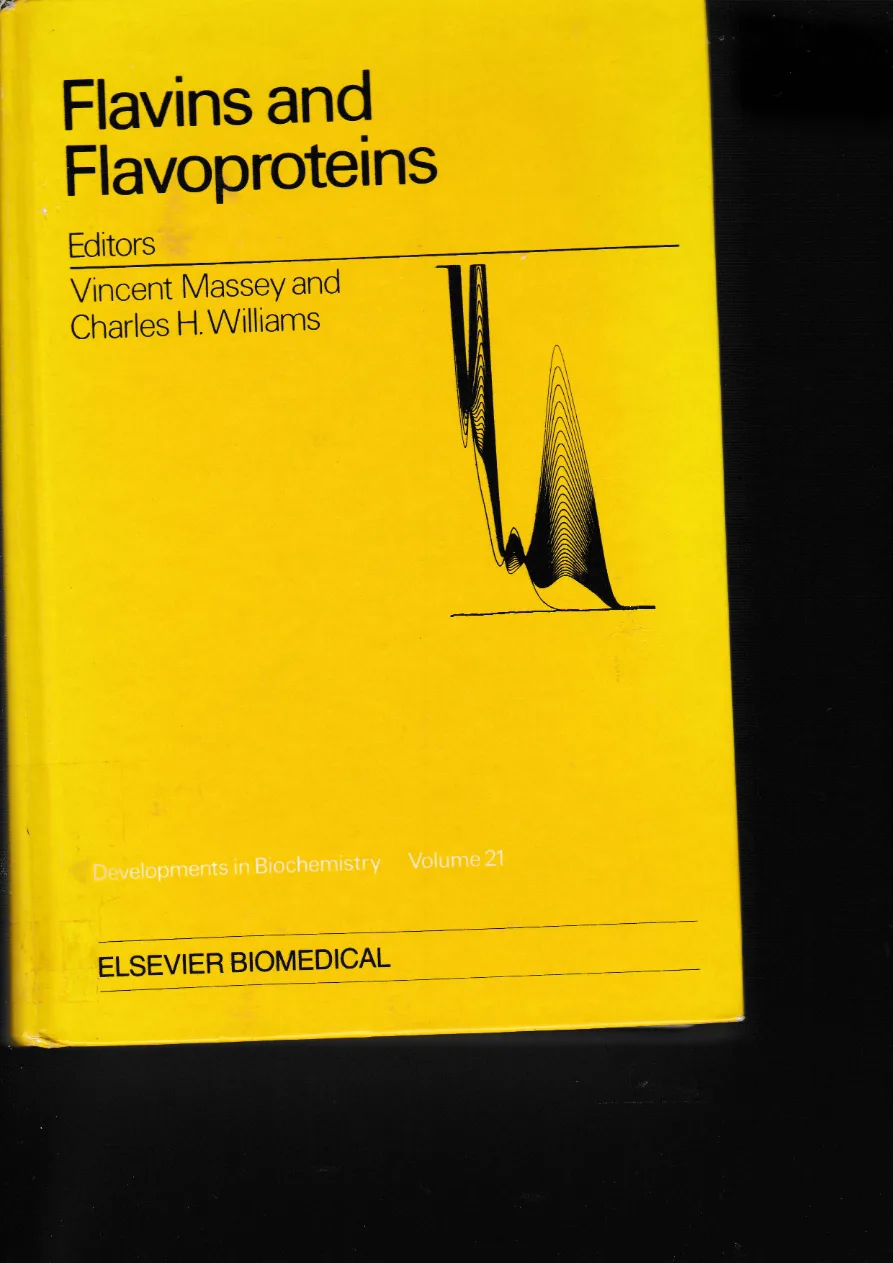 Couverture de Flavins and flavoproteins