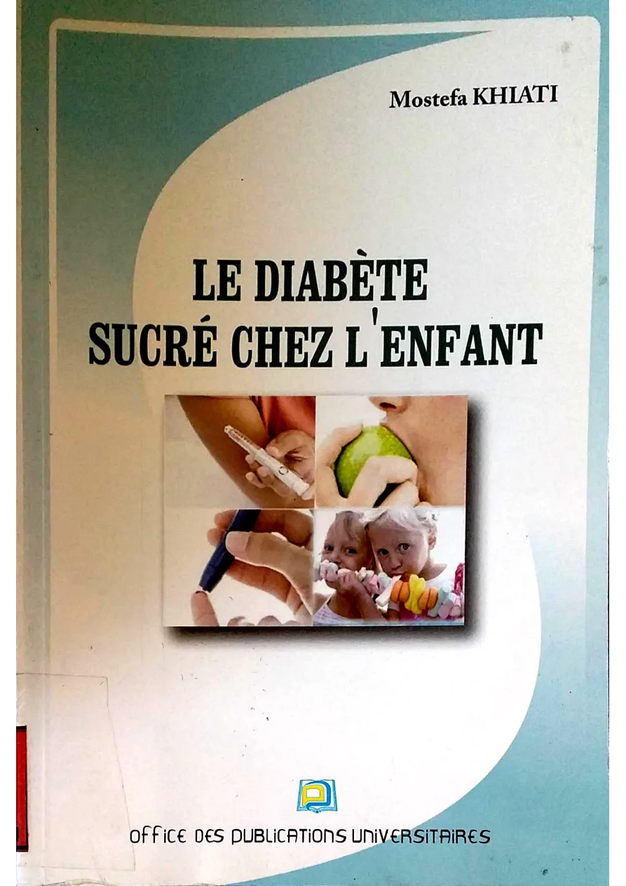 Couverture de Le diabète sucré chez l'enfant
