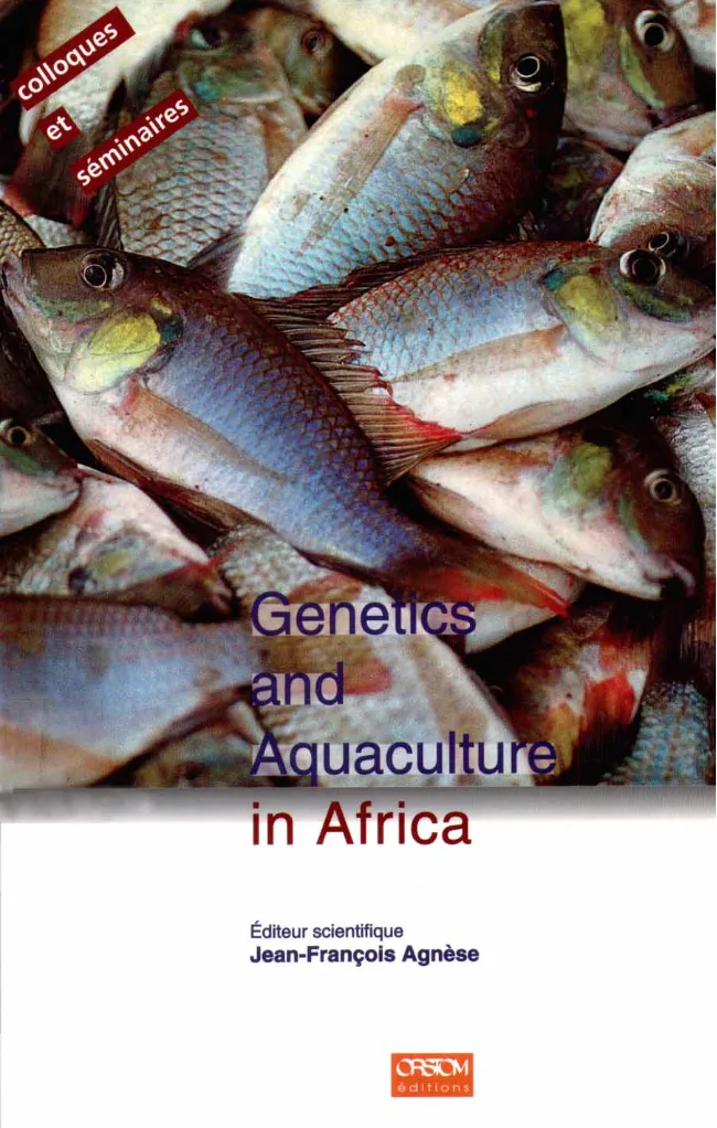 Couverture de Genetics and aquaculture in africa.