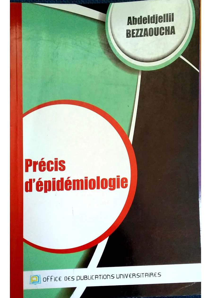 Couverture de Précis d'épidémiologie