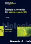 Couverture de Ecologie et évolution des systèmes parasités.