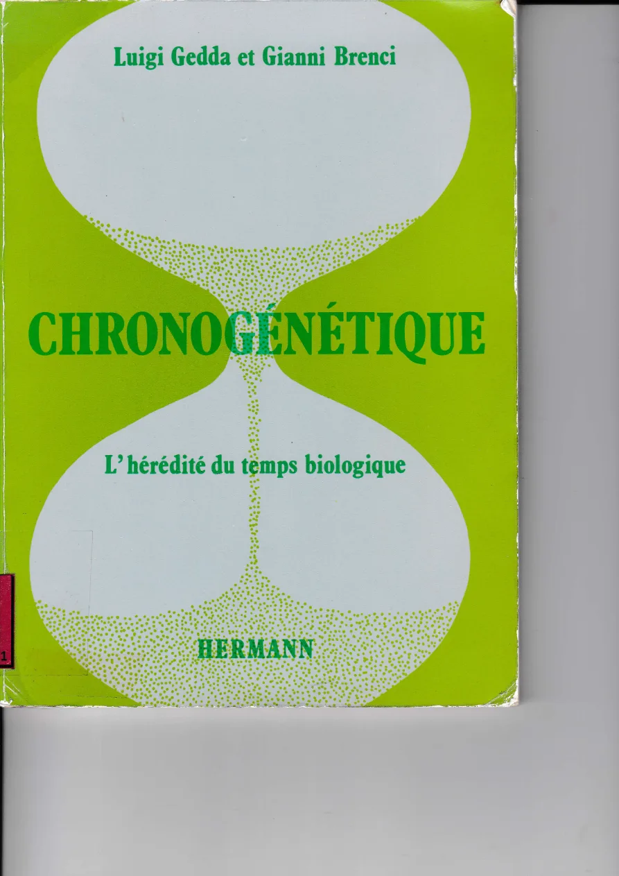 Couverture de Chronogénétique