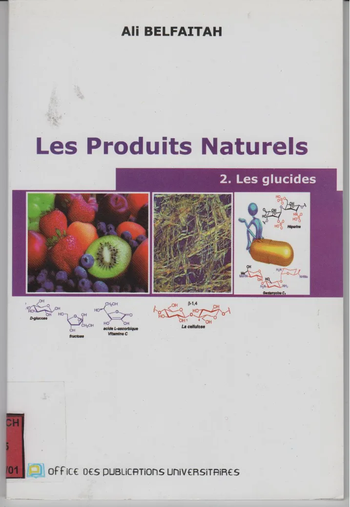 Couverture de Les produits naturels