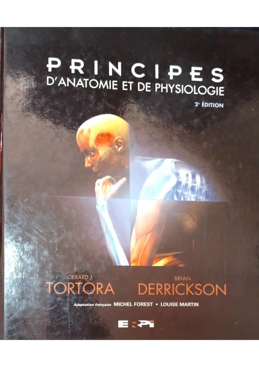 Couverture de Principes d'anatomie et de physiologie