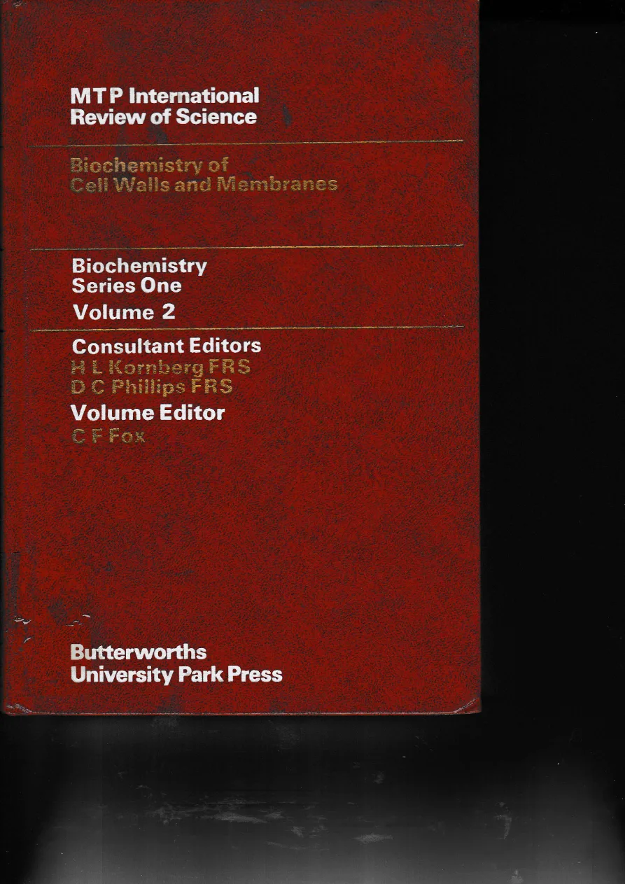 Couverture de Biochemistry series one