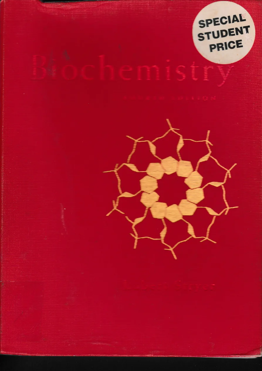 Couverture de Biochemisry
