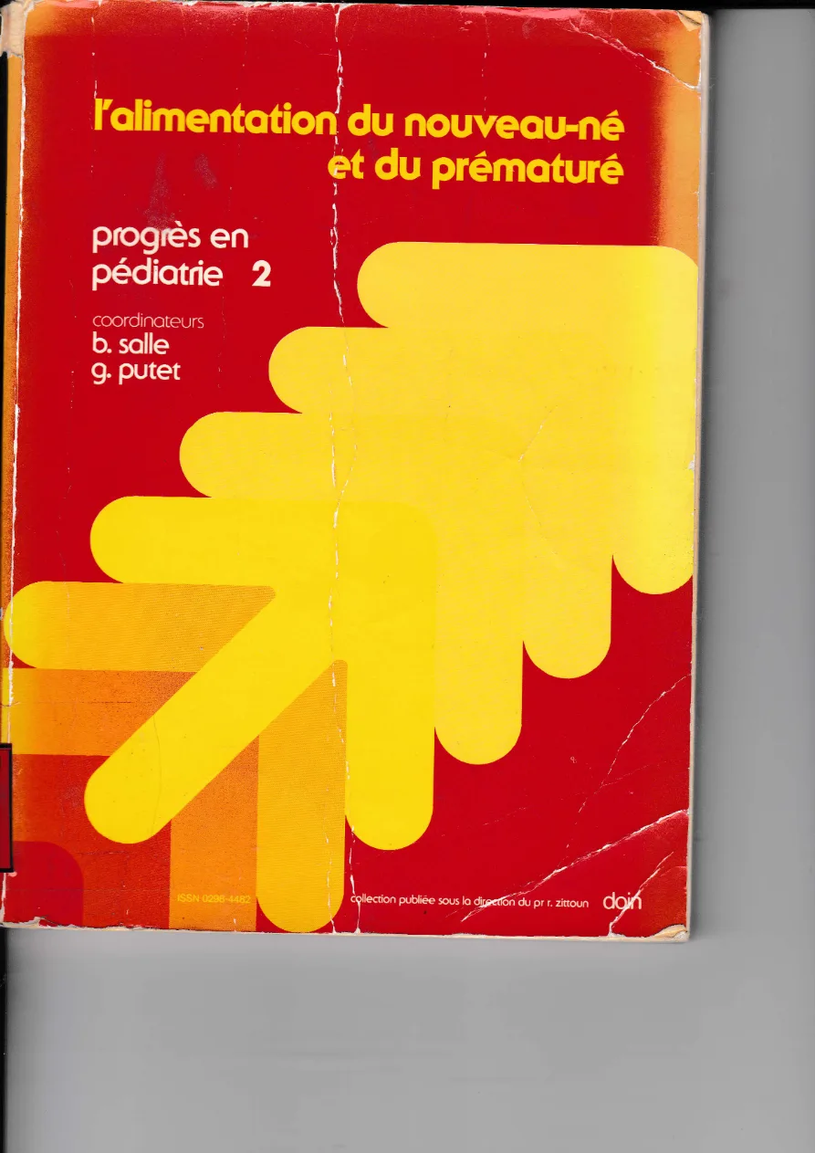 Couverture de L'alimentation du nouveau-né et du prématuré