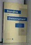 Couverture de Biométrie et environnement