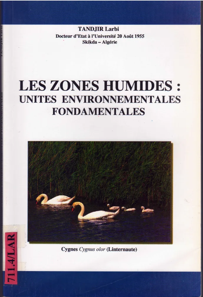 Couverture de Les zones humides
