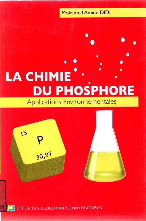 Couverture de La chimie du phosphore