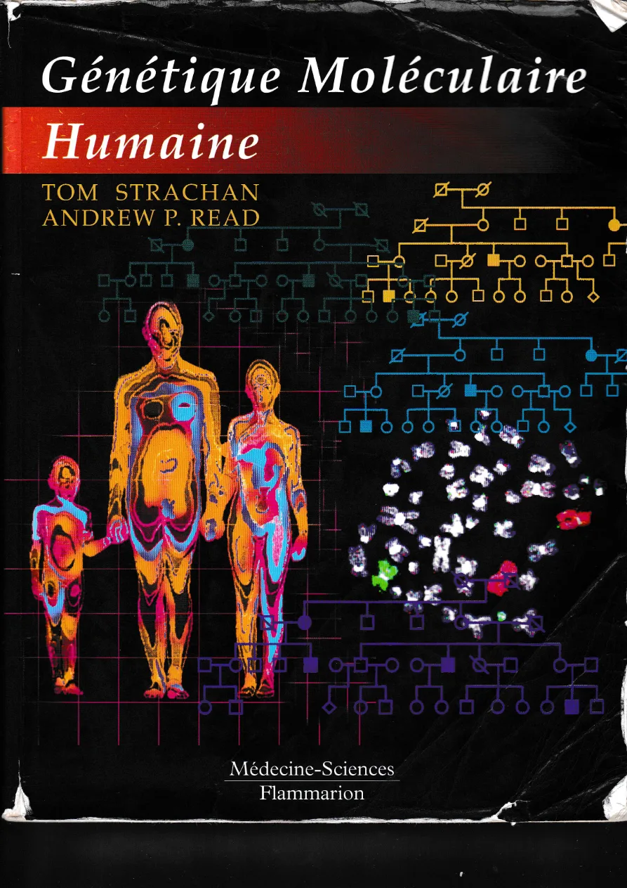 Couverture de Génétique moléculaire humaine