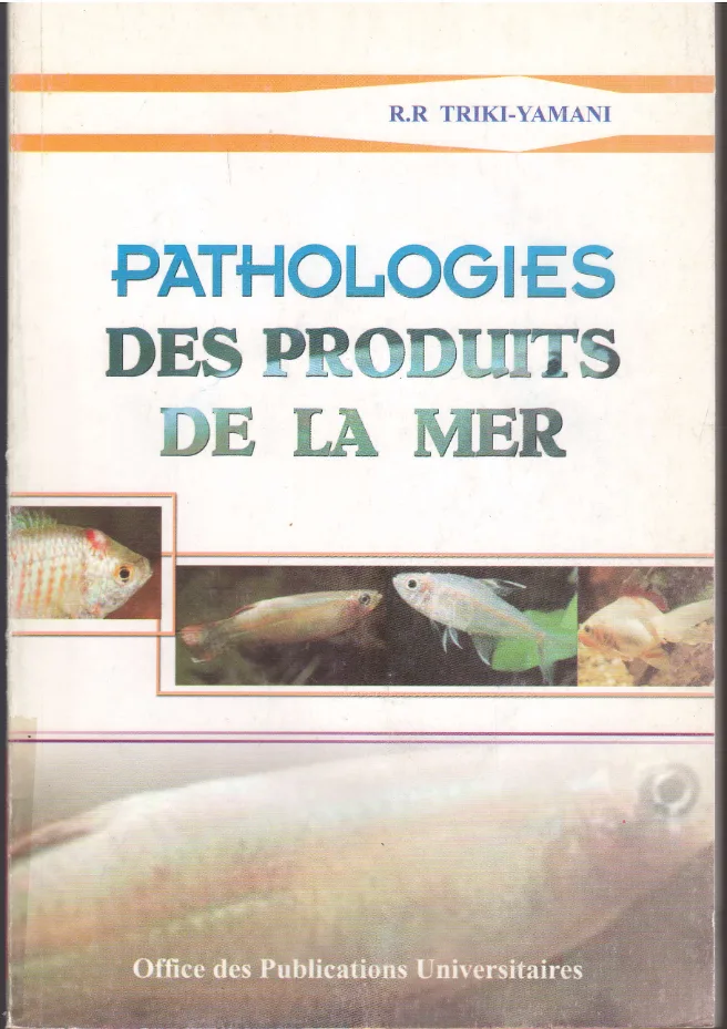 Couverture de Pathologies des produits de la mer