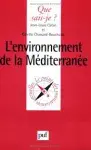 Couverture de L'environnement de la méditerranée