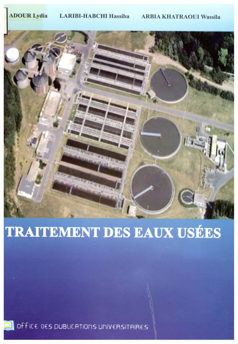 Couverture de Traitement des eaux usees