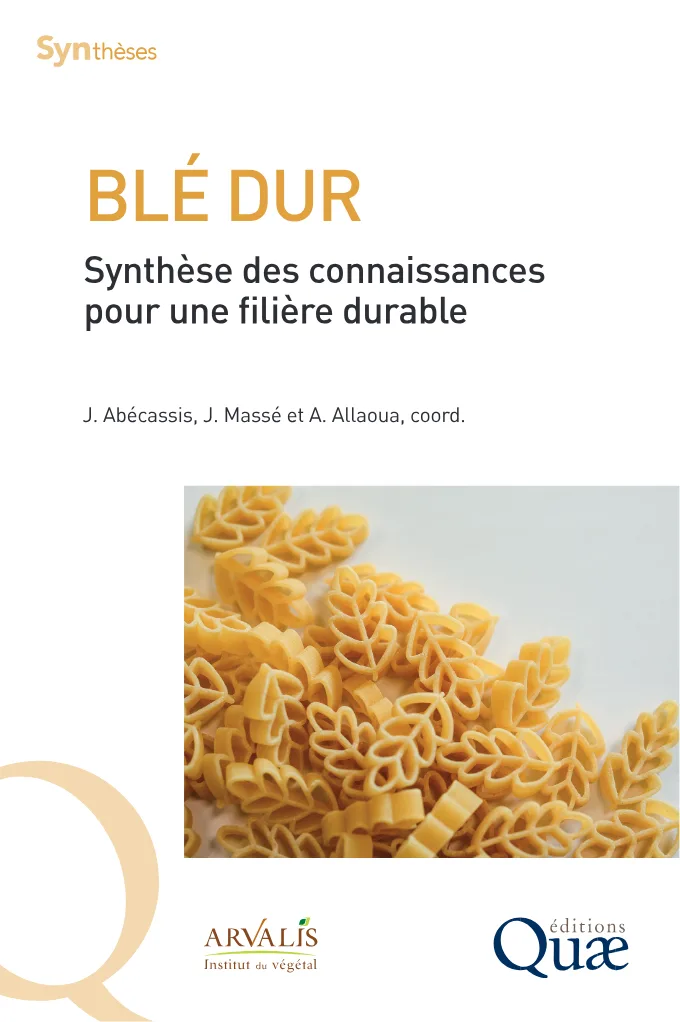 Couverture de Blé dur synthèse des connaissances pour une filière durable