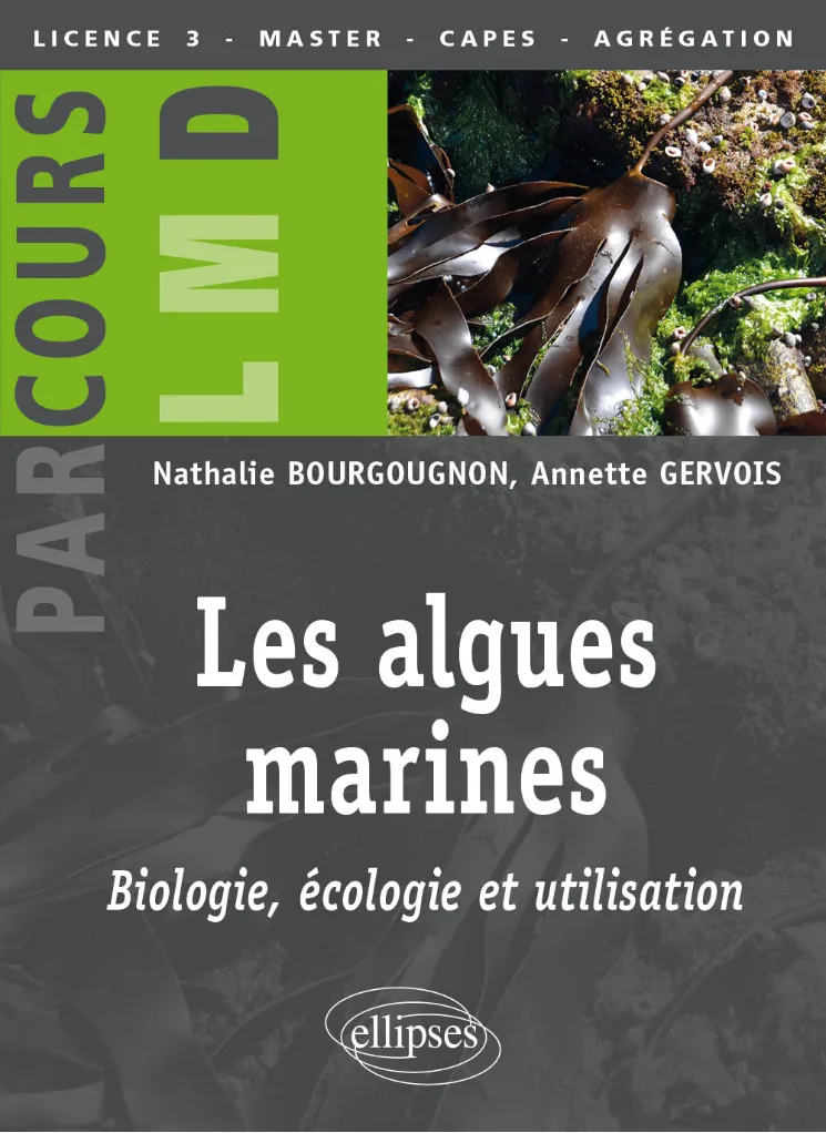 Couverture de Les algues marines