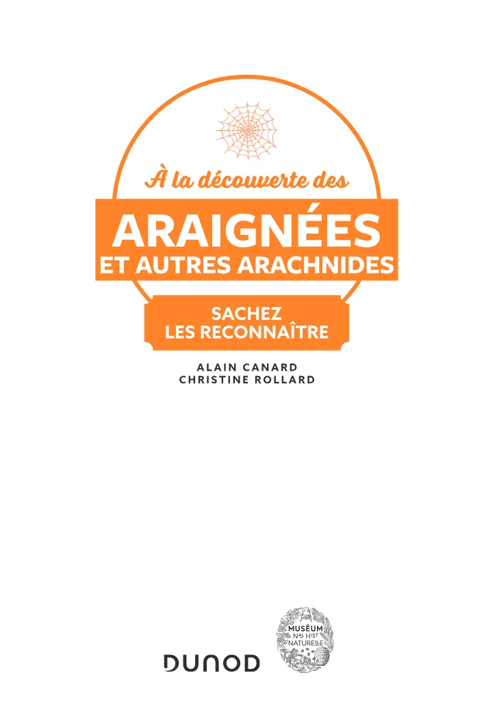 Couverture de A la décoverte des araignées et autres arachnides