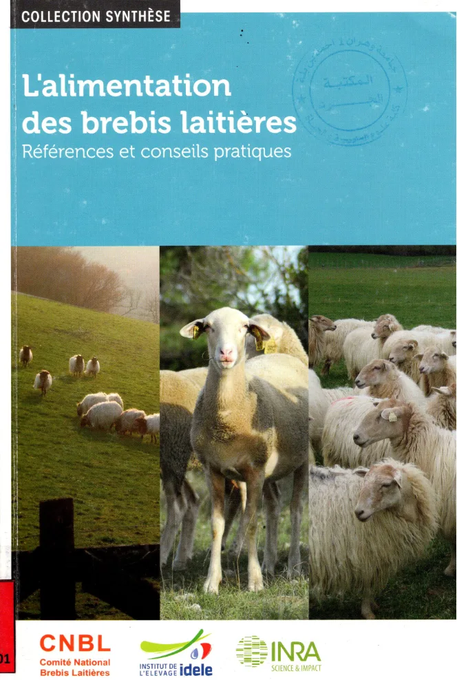 Couverture de L'alimentation des brebis laitières
