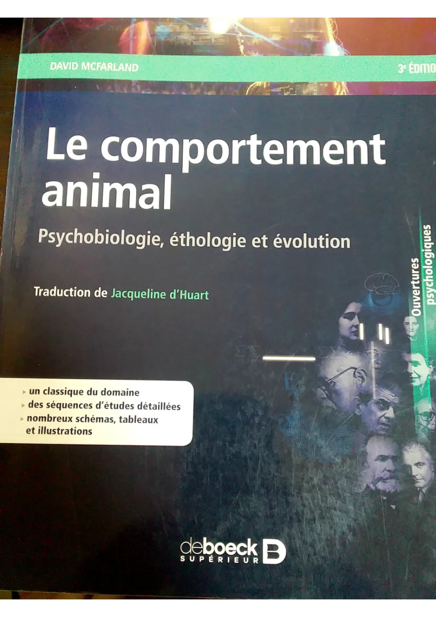 Couverture de Le comportement animal