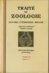 Couverture de Traité de zoologie