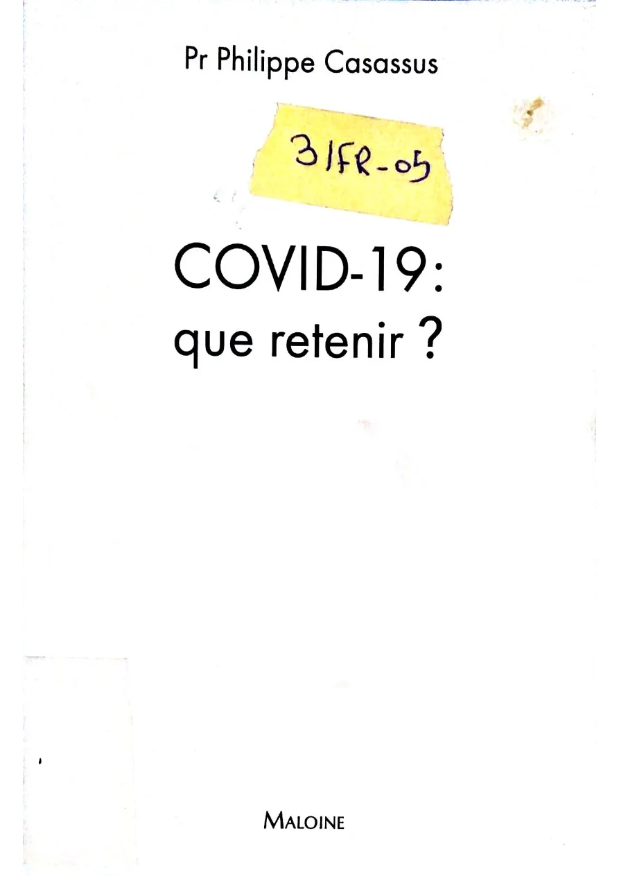 Couverture de COVID-19 : que retenir §