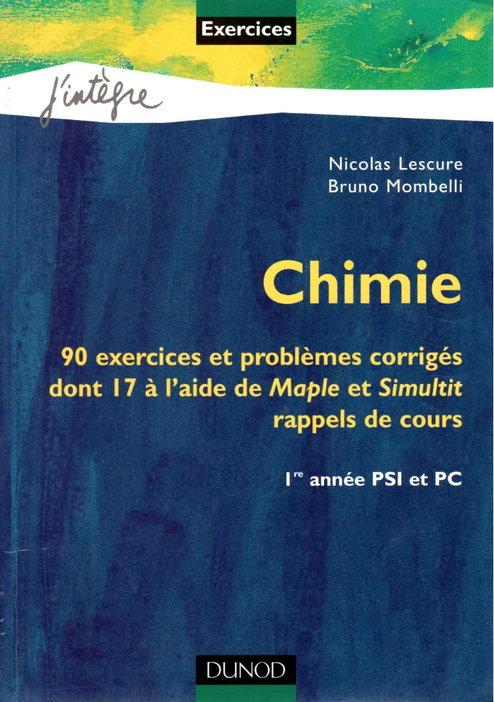 Couverture de Chimie