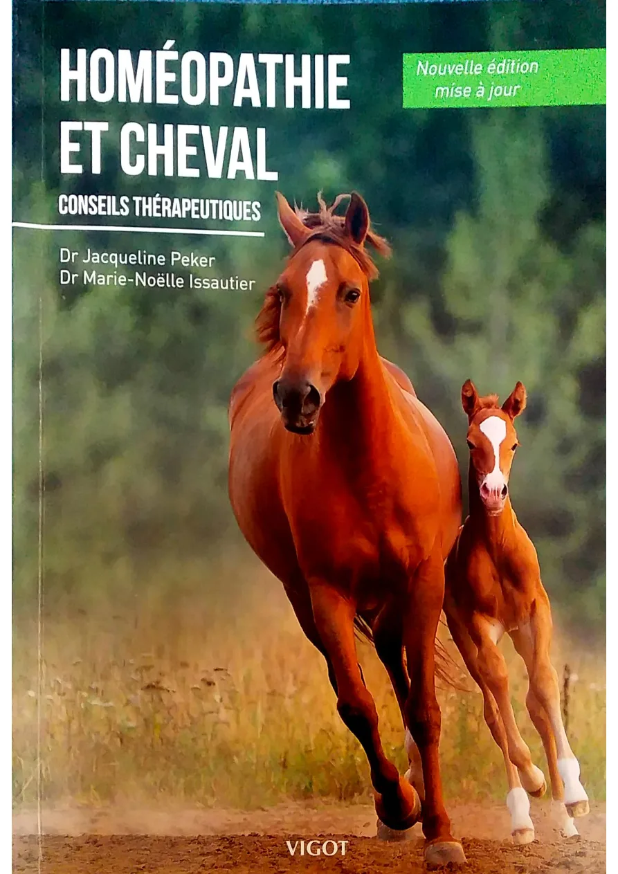 Couverture de Homéopathie et cheval