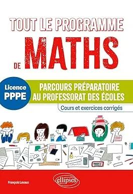 Couverture de Tout le programme de maths Licence PPPE