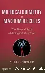 Couverture de MICROCALORIMETRY OF MACROMOLECLUES