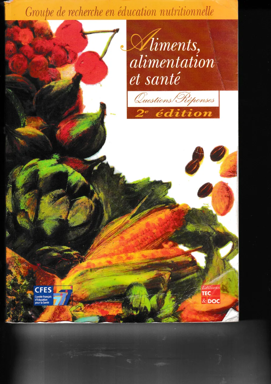 Couverture de Aliments, alimentation et santé