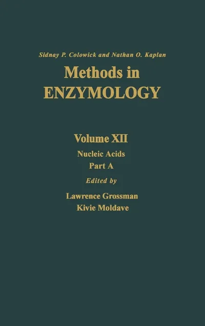 Couverture de METHODS IN ENZYMOLOGY VOLUME XII