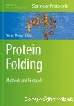 Couverture de Protein folding