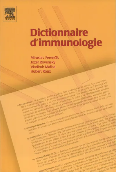 Couverture de Dictionnaire d'iimmunologie