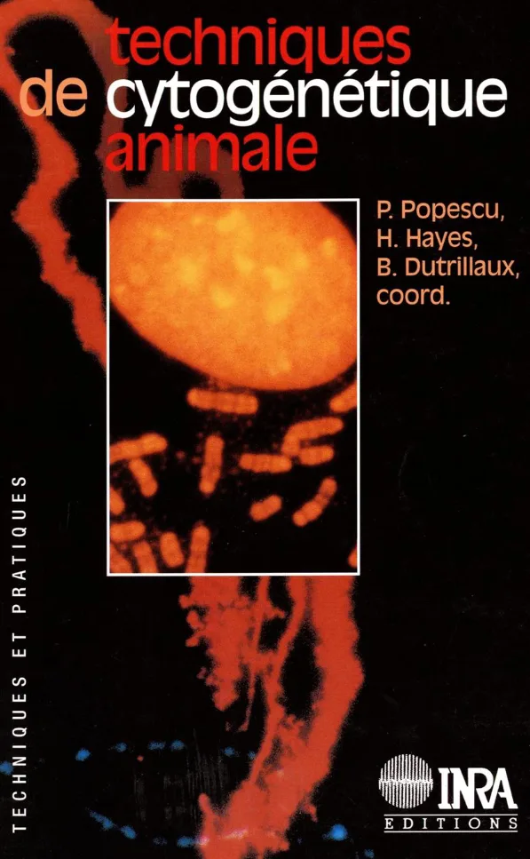Couverture de Techniques de cytogénétique animale