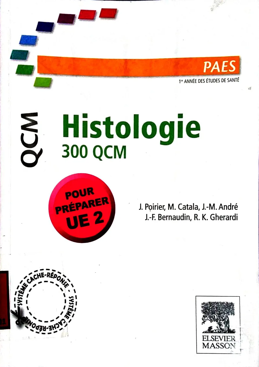 Couverture de Histologie