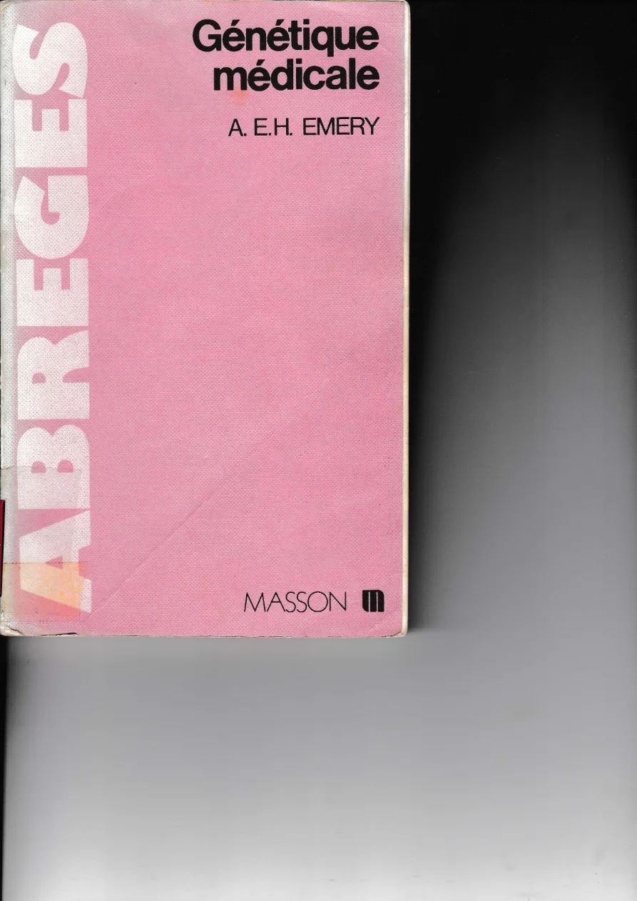 Couverture de Génétique médicale