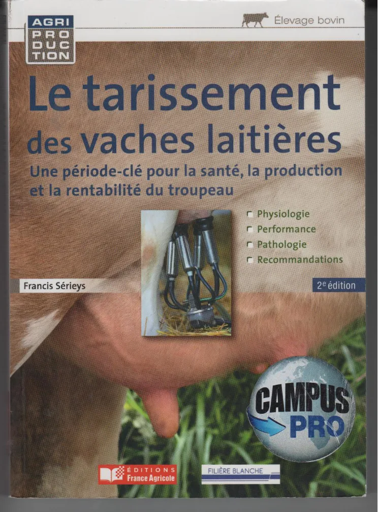 Couverture de Le tarissement des vaches laitières