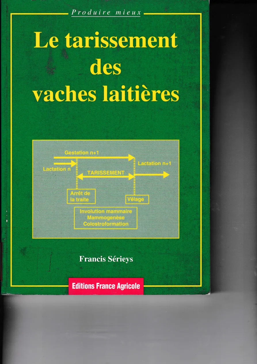 Couverture de Le tarissement des vaches laitières