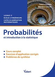 Couverture de Probabilités et introduction à la statistique